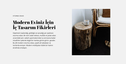 İç Mekanda Çatı Katı Detayları Için Web Sitesi Düzeni