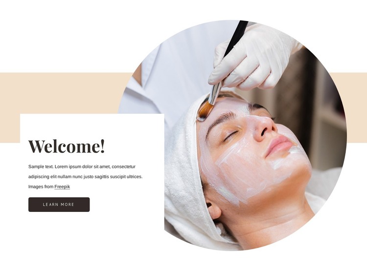Beauty skin care WordPress Theme
