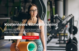 Kostenloses Fitnesstraining