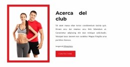 Sobre El Club Deportivo - Diseño De Una Página