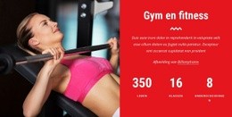 Probeer De Beste Fitnesslessen - Multifunctioneel Webontwerp