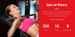 Probeer De Beste Fitnesslessen - Klaar Websitethema