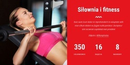 Wypróbuj Najlepsze Zajęcia Fitness - Nowoczesna Strona Docelowa