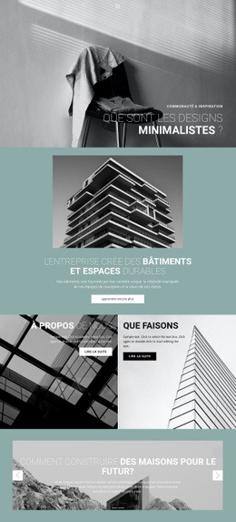 Idées D'Architecture Parfaites - Créateur De Sites Web Pour N'Importe Quel Appareil
