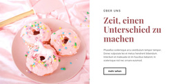 Rezepte Für Süßes Essen – Vielseitiges WordPress-Theme