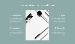 Des Services De Consultation - Conception De Sites Web