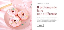 Recettes Sucrées Modèle CSS De Base