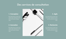 Des Services De Consultation - Thème WordPress Professionnel Personnalisable