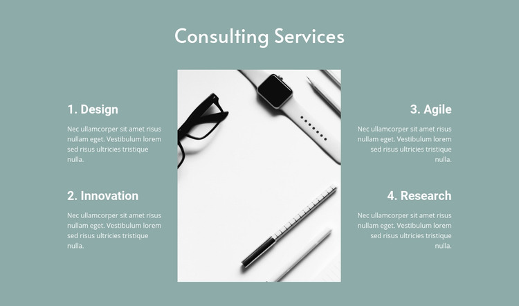Law consulting services Homepage Design