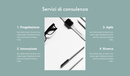 Servizi Di Consulenza Legale - Modello Di Pagina HTML