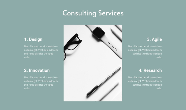 Law consulting services Joomla Page Builder