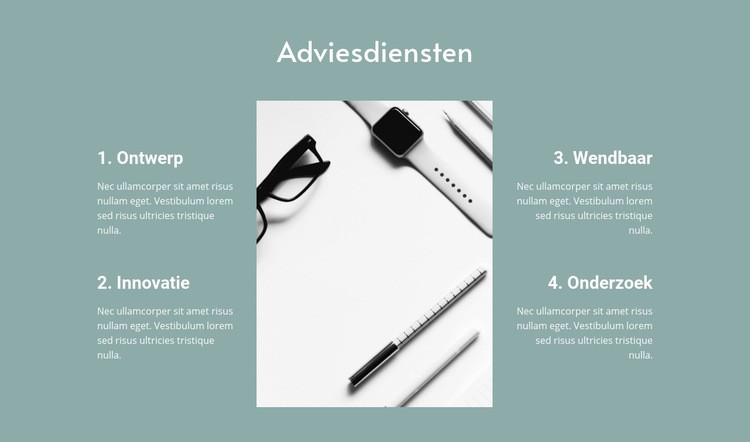 Juridische adviesdiensten Website Builder-sjablonen