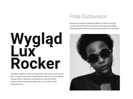 Wygląd Rockera Lux - Funkcjonalność Motywu WordPress