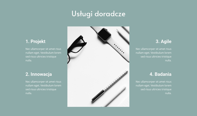 Usługi doradztwa prawnego Motyw WordPress