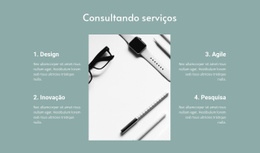 Serviços De Consultoria Jurídica - HTML Website Builder