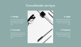 Serviços De Consultoria Jurídica - Modelo De Site Fácil De Usar