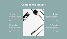 Serviços De Consultoria Jurídica - Modelo De Página HTML