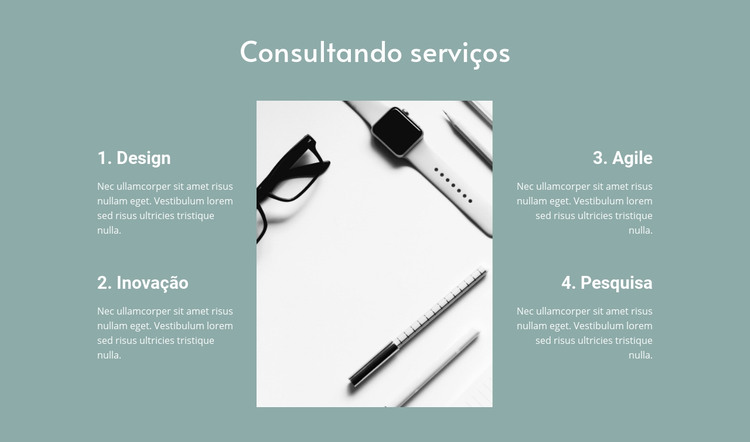 Serviços de consultoria jurídica Modelo HTML