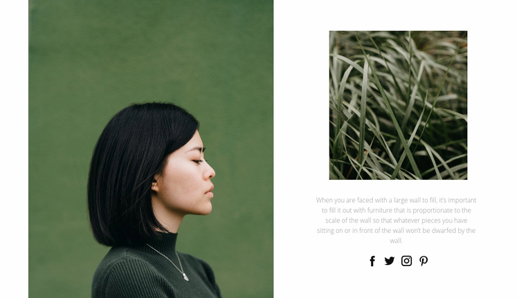Join us in social Squarespace Template Alternative