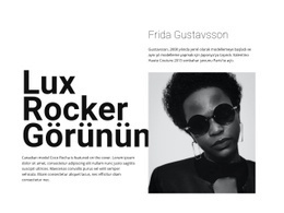 Lux Rocker Görünümü İçin En İyi Web Sitesi