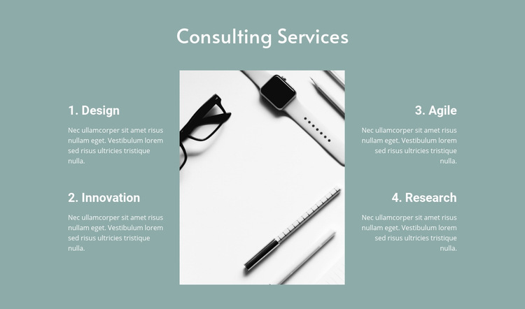 Law consulting services Web Page Design