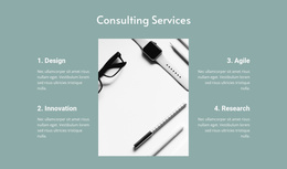 Law Consulting Services - Mobile Website Template