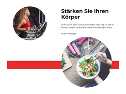 Stärken Sie Ihren Körper – Responsives WordPress-Theme