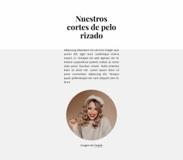 Nuestros Cortes De Pelo Rizado - Creador De Sitios Web