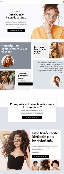 Meilleur Framework Joomla Pour Salon De Coiffure Bouclé