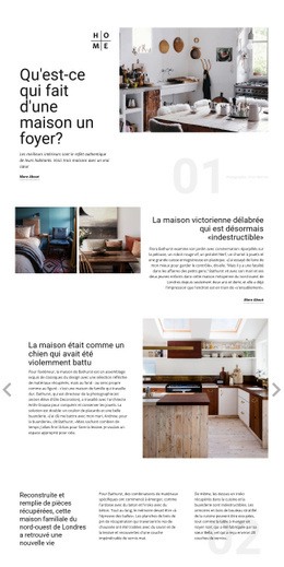 Ta Maison – Variations De Mise En Page