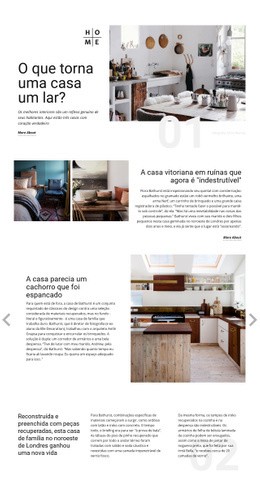 Maquete De Site Premium Para Sua Casa