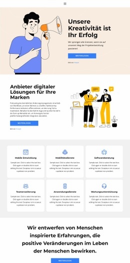 Richten Sie Ihr Geschäft Ein – Ultimativer Website-Builder