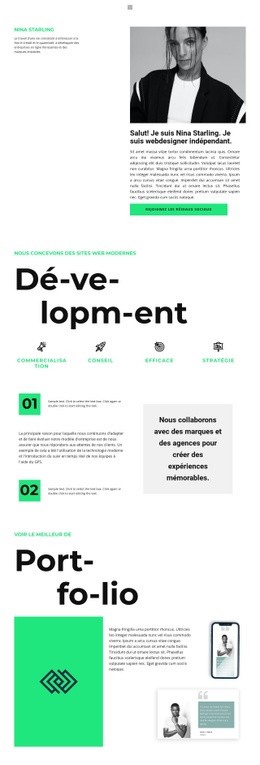 Carte De Créateur - Free HTML Website Builder