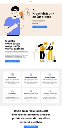 Állítsa Be Vállalkozását - Ingyenes Sablon