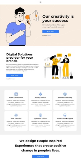 Set Up Your Business - Best One Page Template