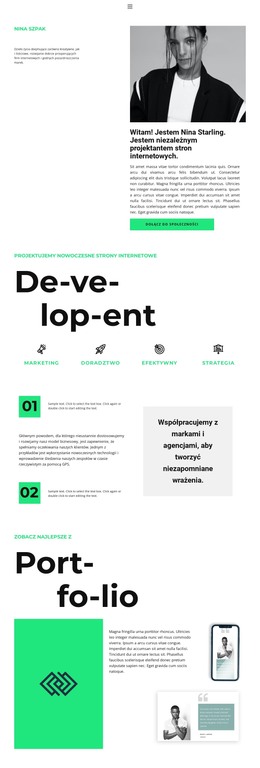 Karta Projektanta - Szablon Tworzenia Stron Internetowych