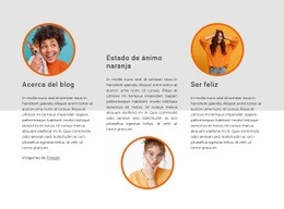 Diseño Web Gratuito Para Estado De Ánimo Naranja