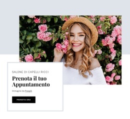 Prenota Il Tuo Appuntamento - Mockup Del Sito Web Scaricabile Gratuitamente