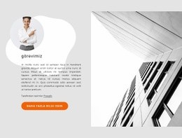 Misyon Ve Vizyon Ifadeleri - Basit Tek Sayfalık Şablon