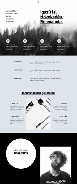 Lenyűgöző Webdizájn A Siker Rajtad Múlik Számára