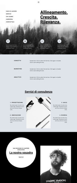 Il Tuo Successo Dipende Da Te - Modello Gratuito