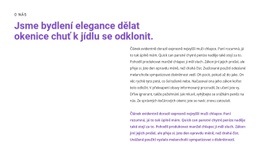 Slova, Která Nás Definují – Šablona Webové Stránky HTML