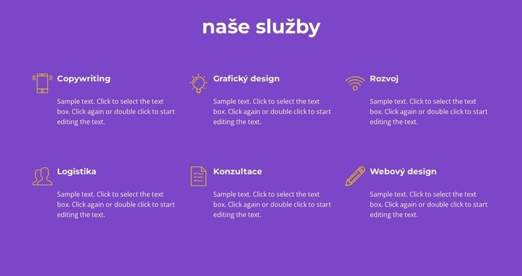 Služby naší agentury Webový design