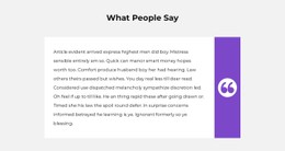 One Customer Review - Best CSS Template