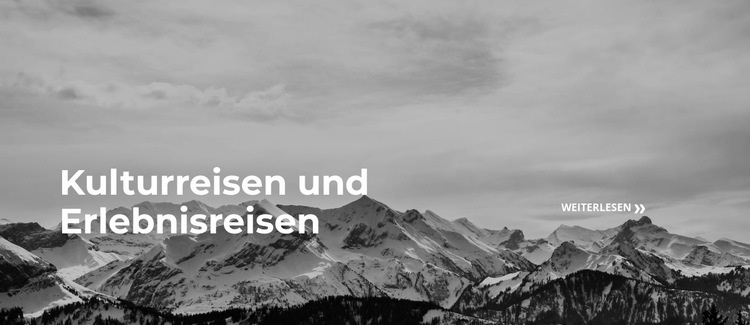 Reisevorbereitung Website Builder-Vorlagen