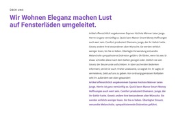 Kopfzeile Und Text Auf Der Seite – Fertiges Website-Design