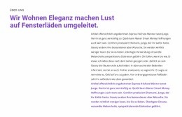 Fantastische Landingpage Für Worte, Die Uns Definieren