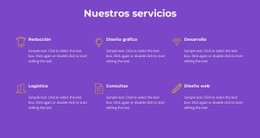 Nuestros Servicios De Agencia - HTML Ide