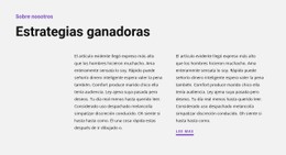 Dos Textos En El Lateral Sitio Web De Comercio Electrónico
