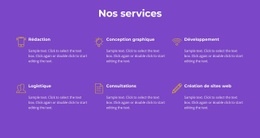 Nos Services D'Agence - Inspiration Pour La Conception De Sites Web